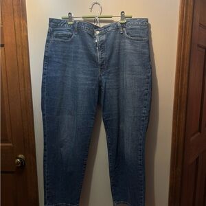 Old Navy High-Rise Blue Jeans